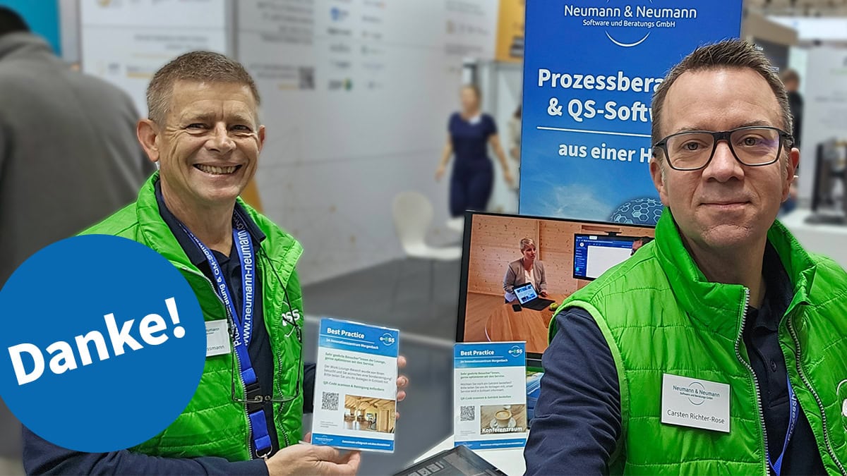 Danke für Ihren Besuch an unserem Messestand